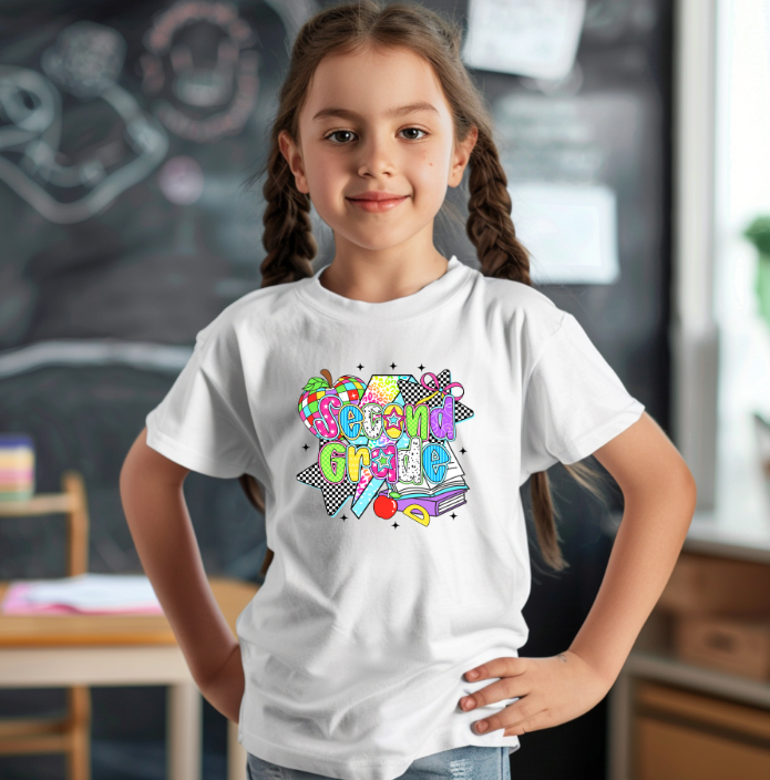 Retro Back to School Second Grade