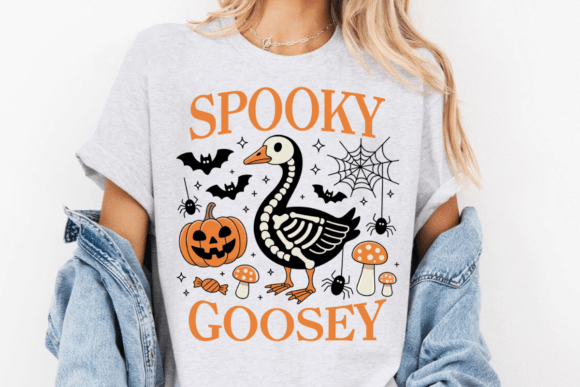 Spooky Goosey Halloween Goose