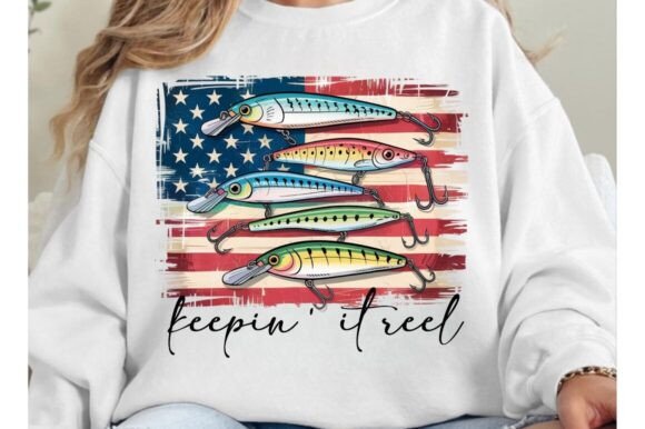 Keepin it reel fishing flag