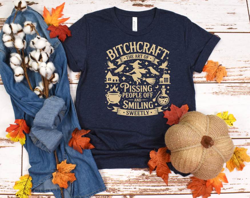 Bitch craft Funny Halloween Sarcastic Snarky Witch