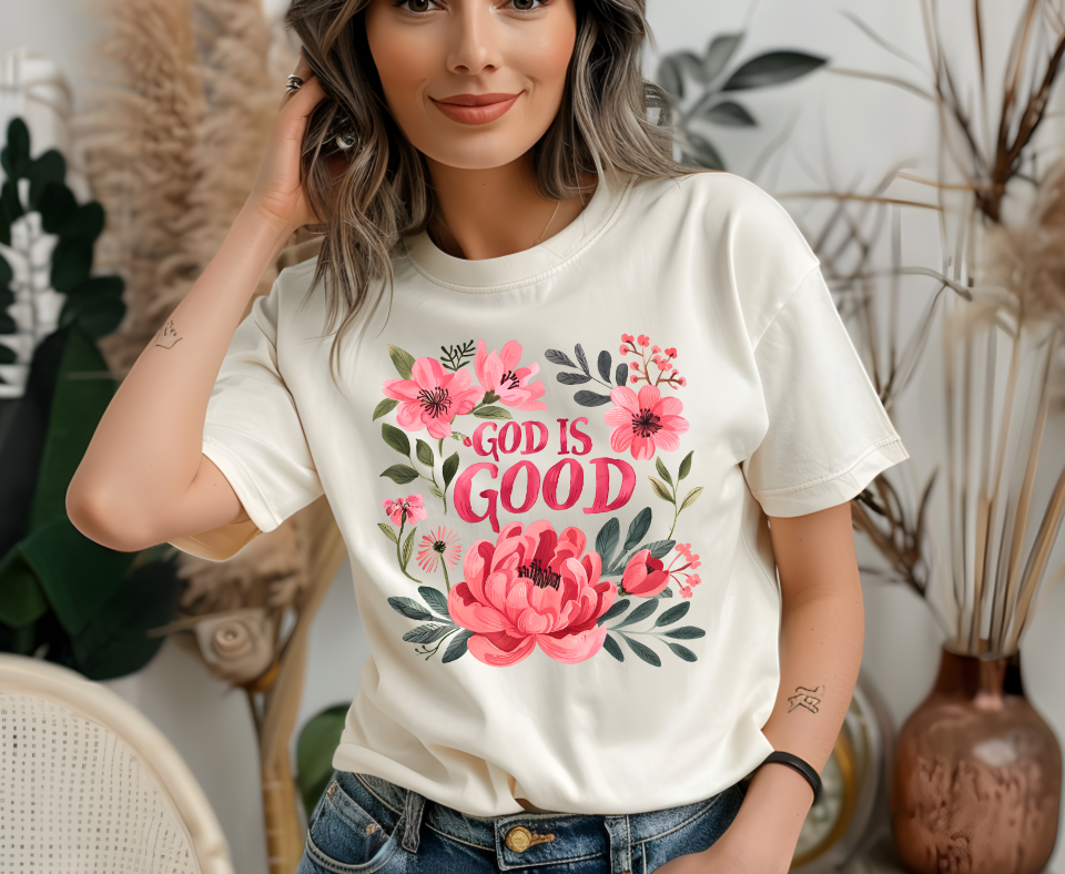 God is Good Floral