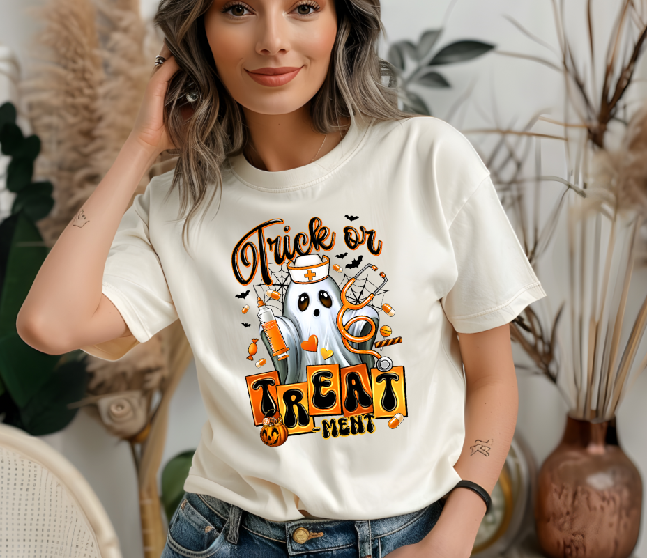 Trick or Treatment Nurse Pharmacy Tech Halloween