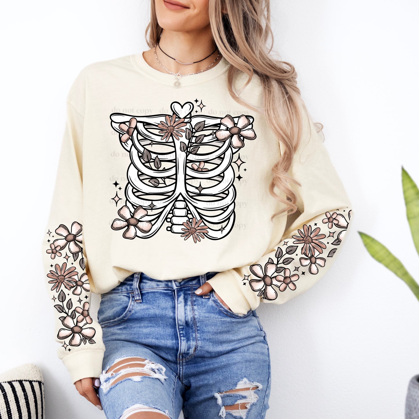 Floral Rib Cage