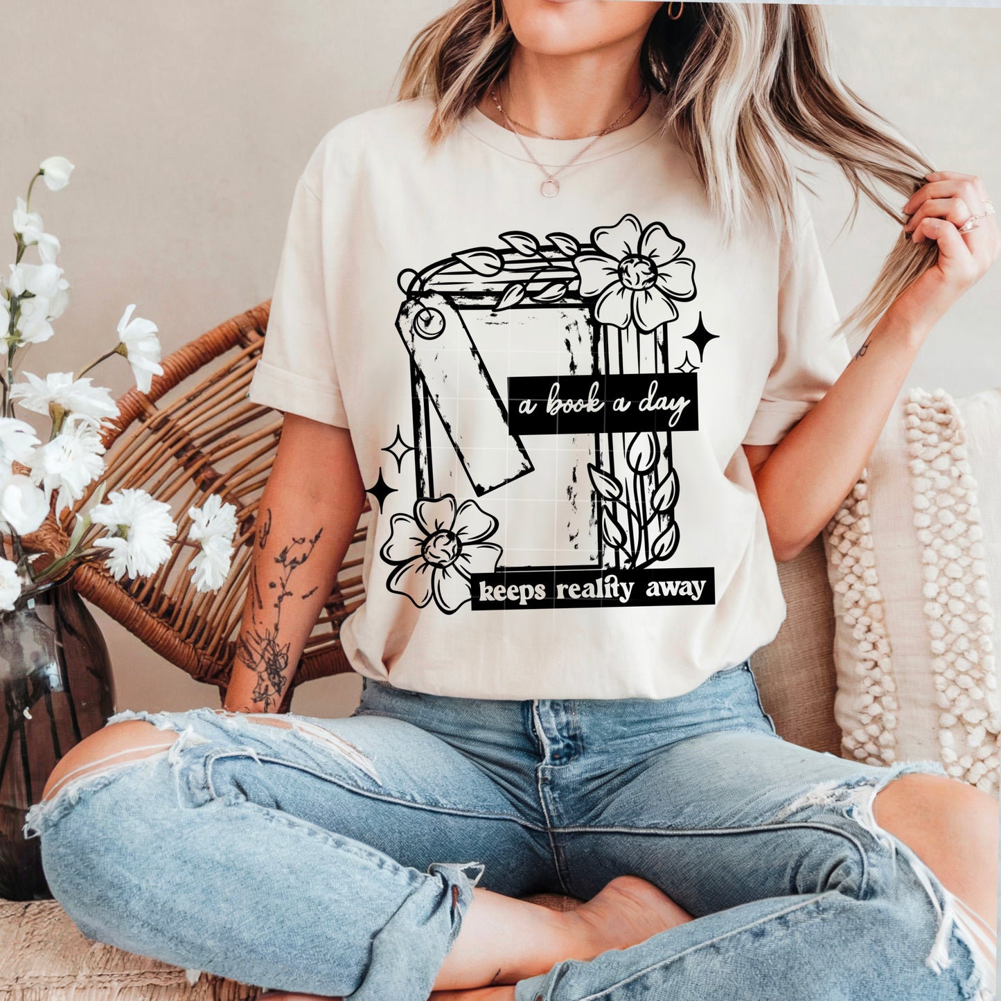 A book a day keeps reality away