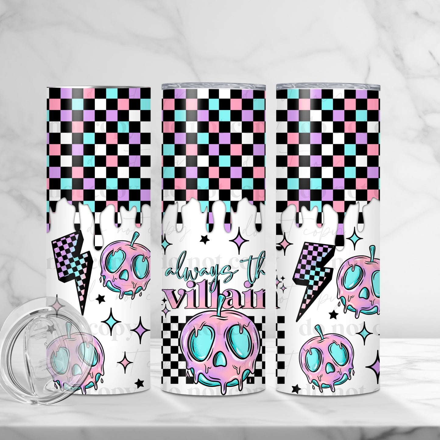 Always the Villain 20 oz tumbler