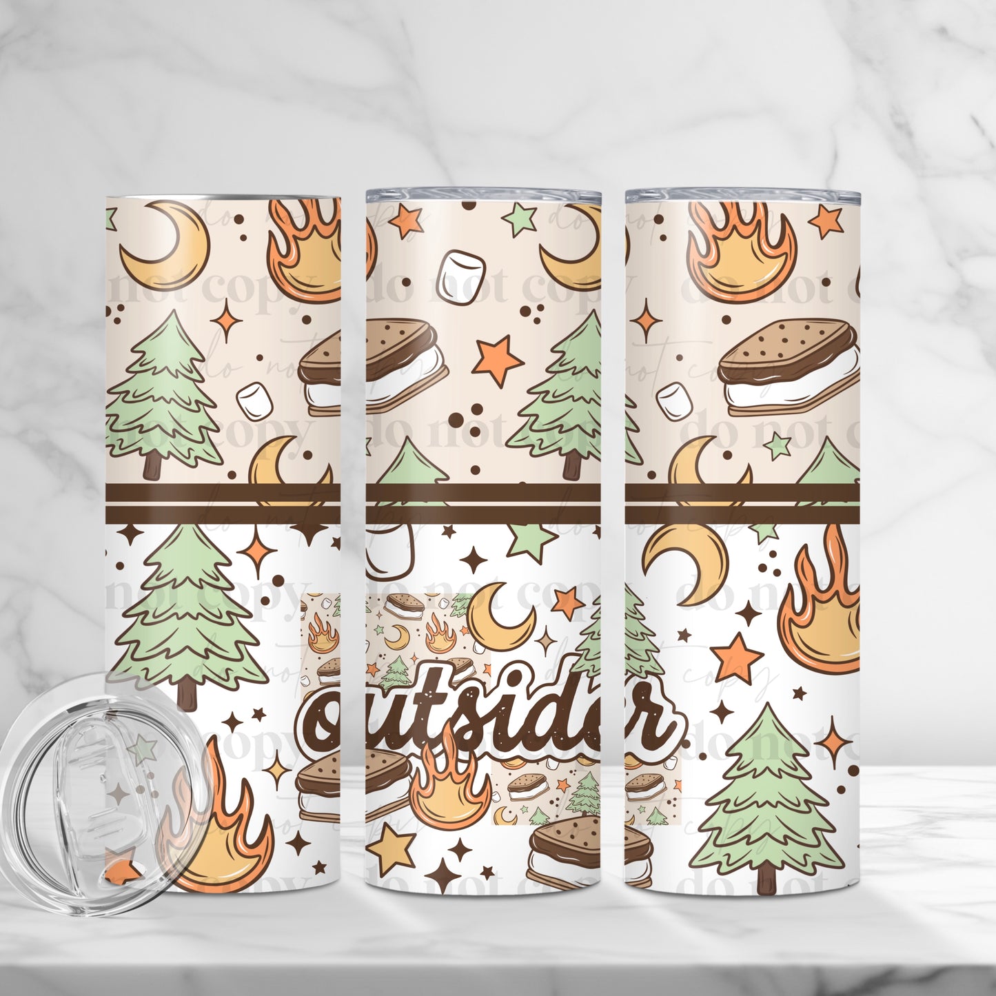 Outsider camping 20 oz tumbler