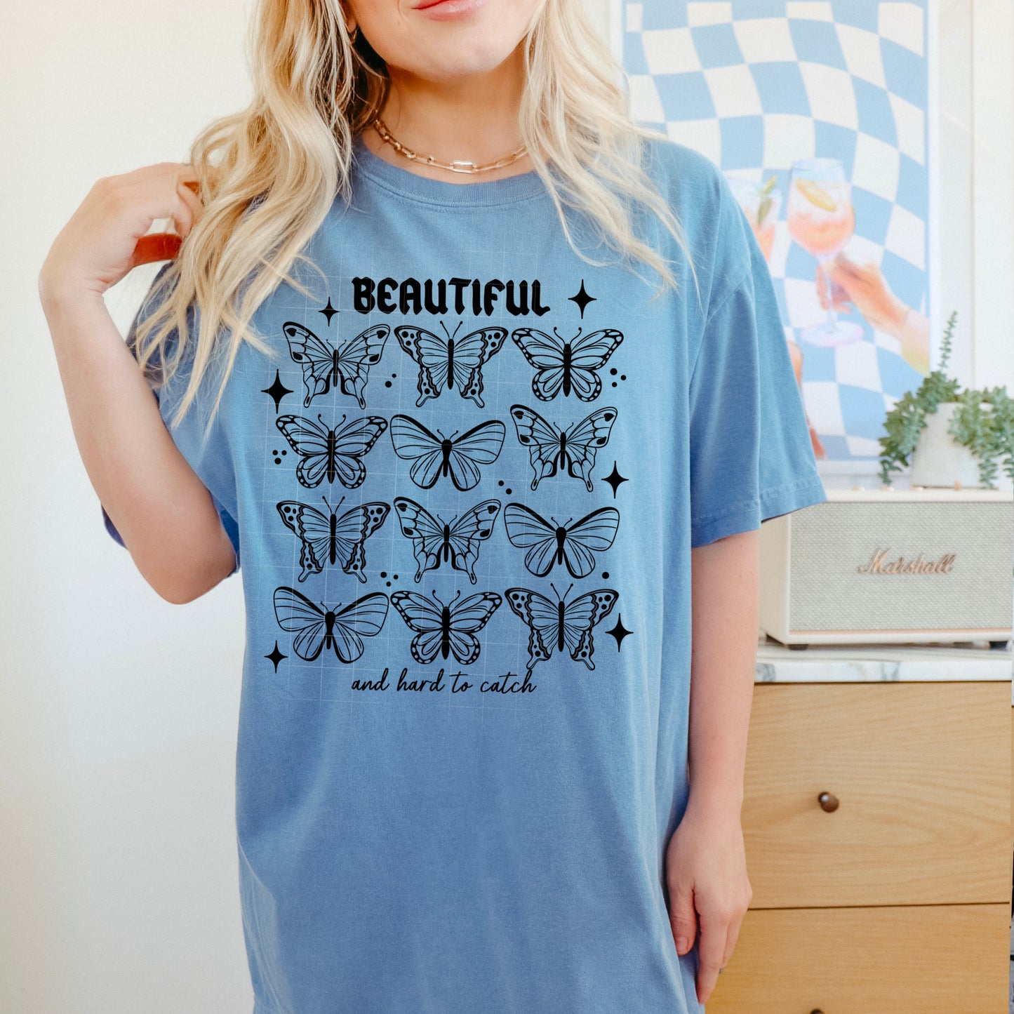 Beautiful and Hard to Catch Butterfly