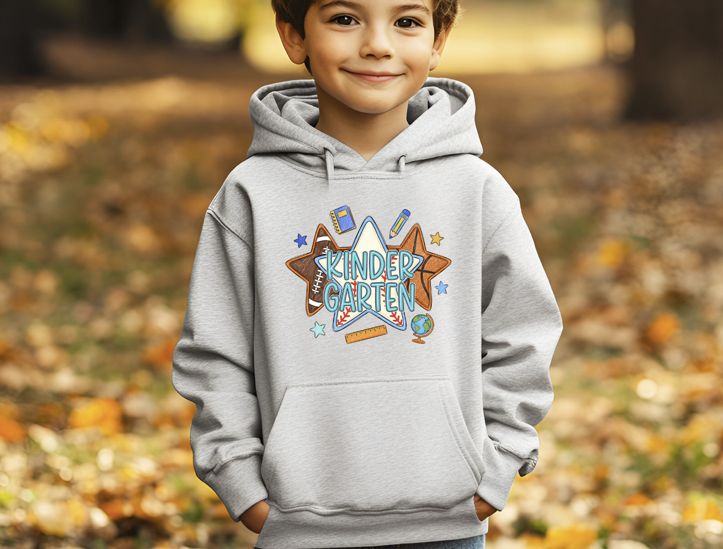 Back to School Kindergarten Sports DTF Transfer