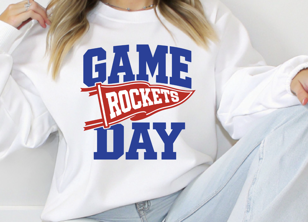 Rockets Game Day Pennant