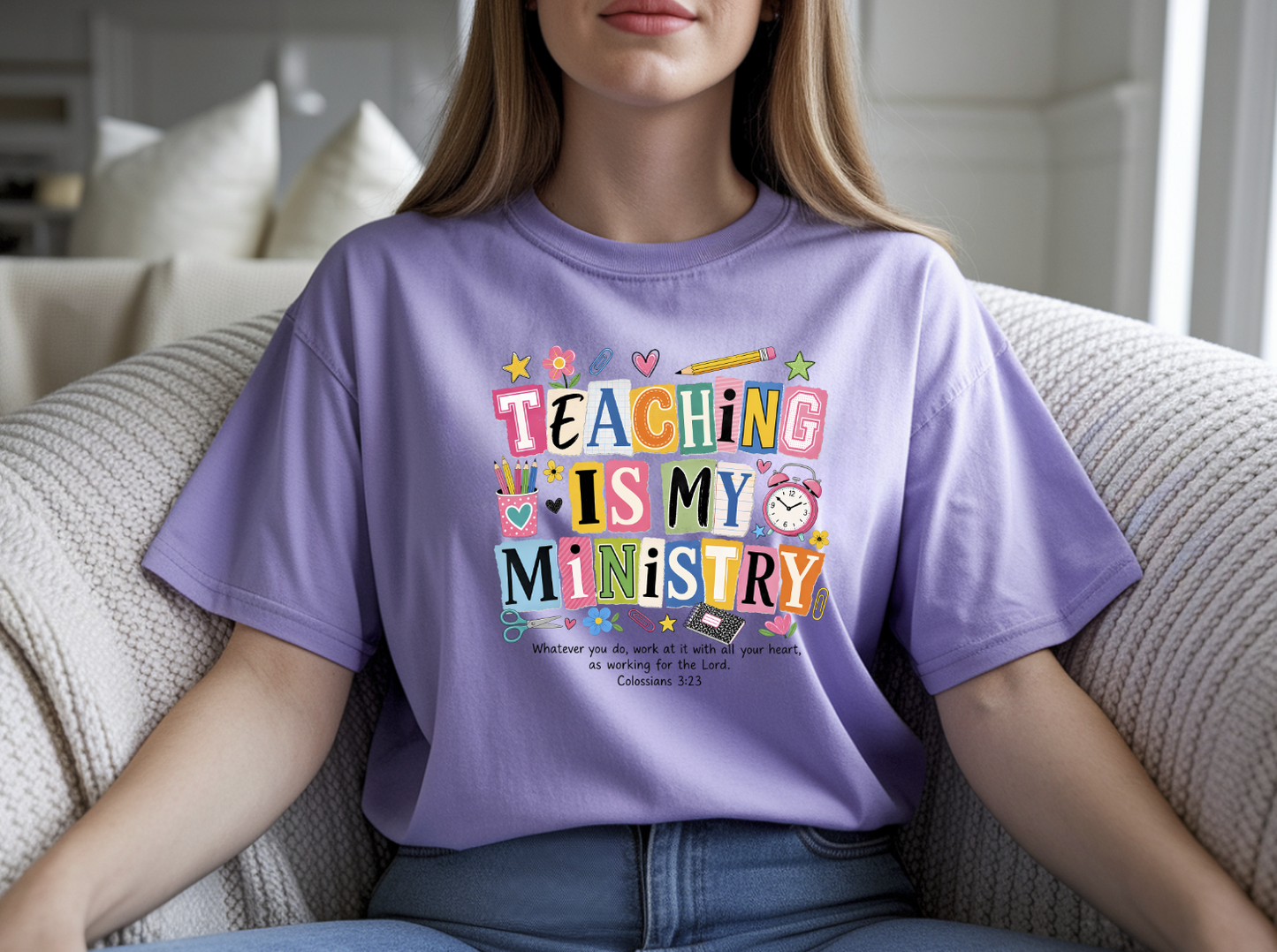 Teaching is my Ministry DTF Transfer