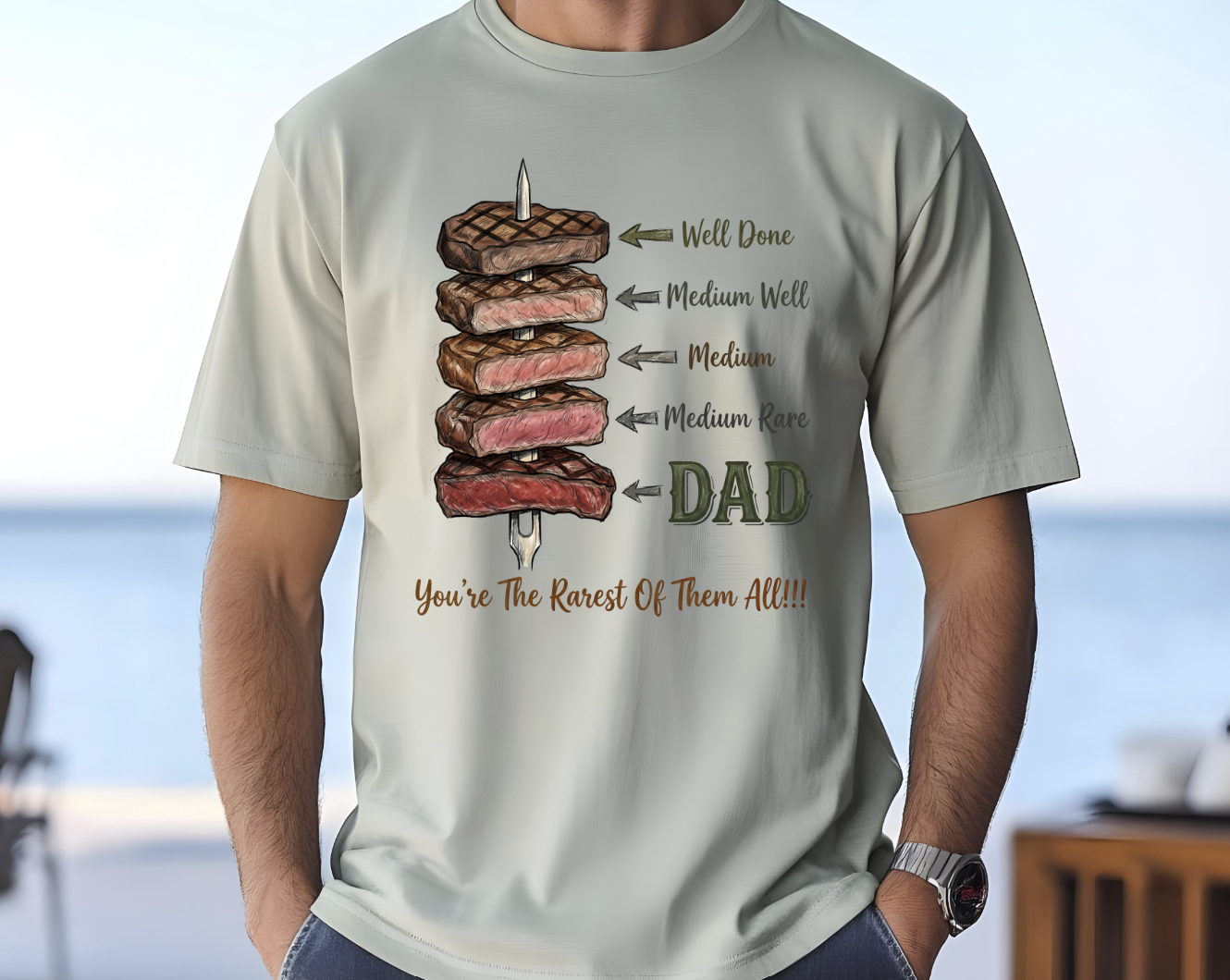 You're the rarest of them all Dad DTF Transfer