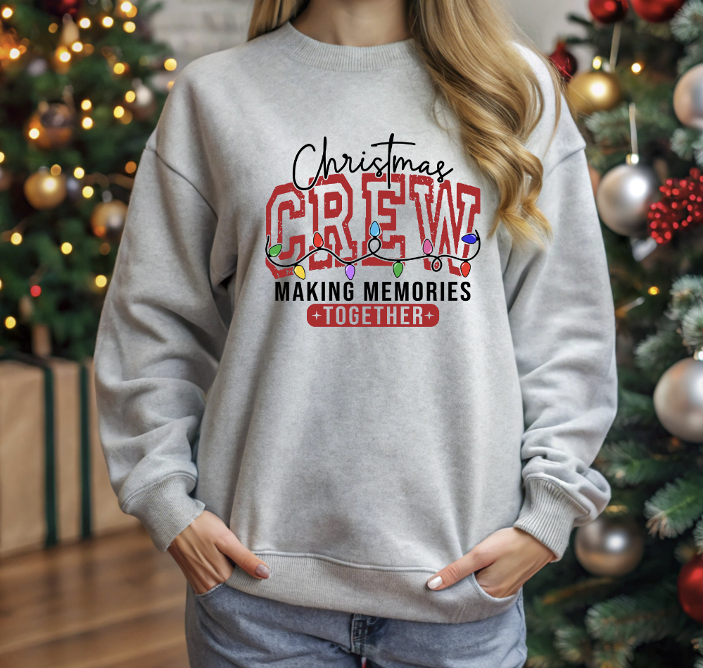 Christmas Crew Making Memories together DTF Transfer