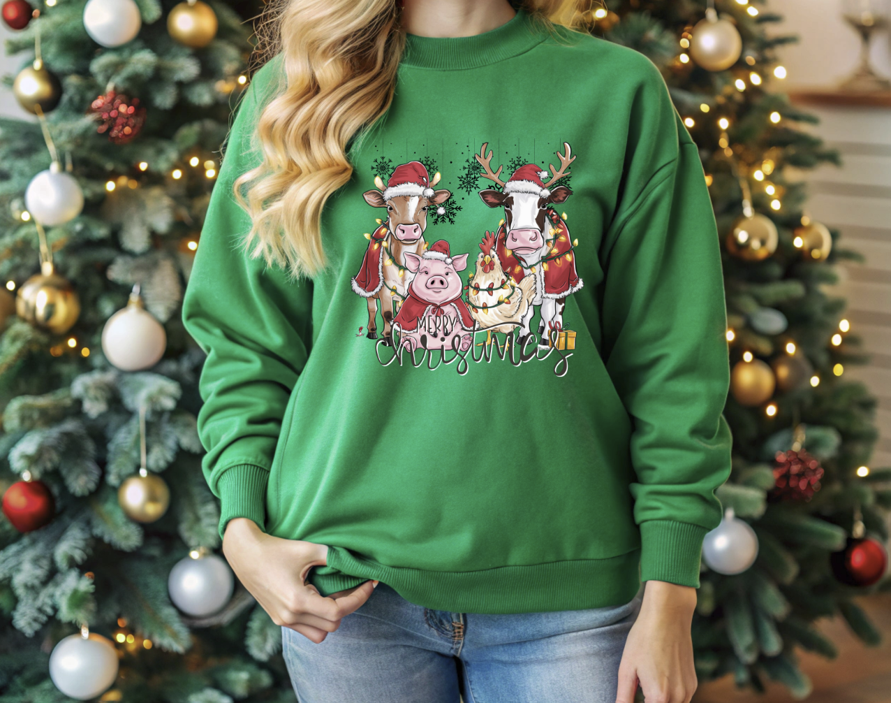 Christmas Farm Animals