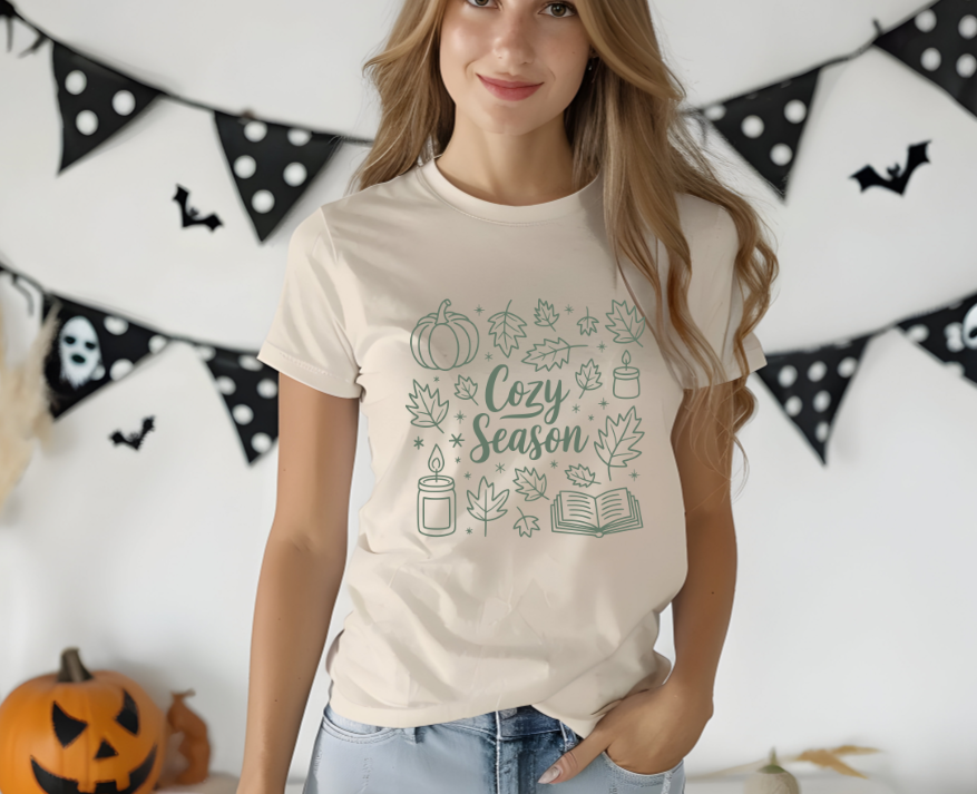 Cozy Season Green Collage