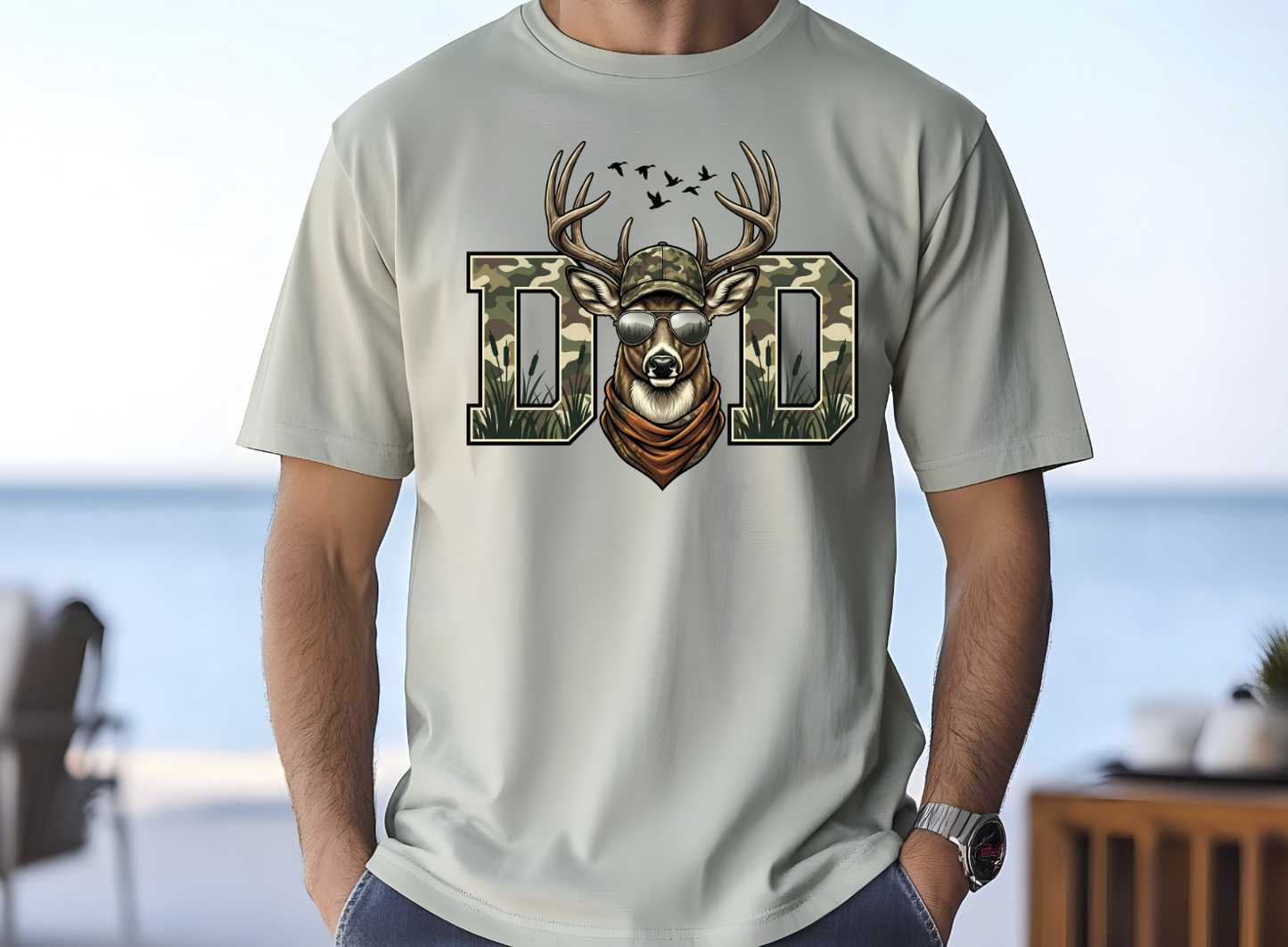 Dad Camo DTF Transfer