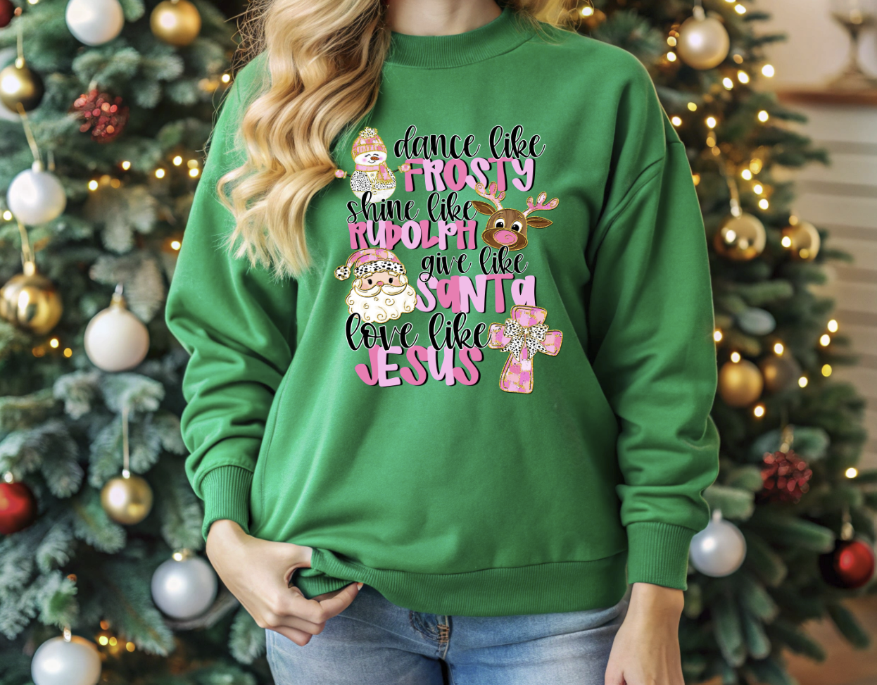 Dance like Frosty DTF Transfer