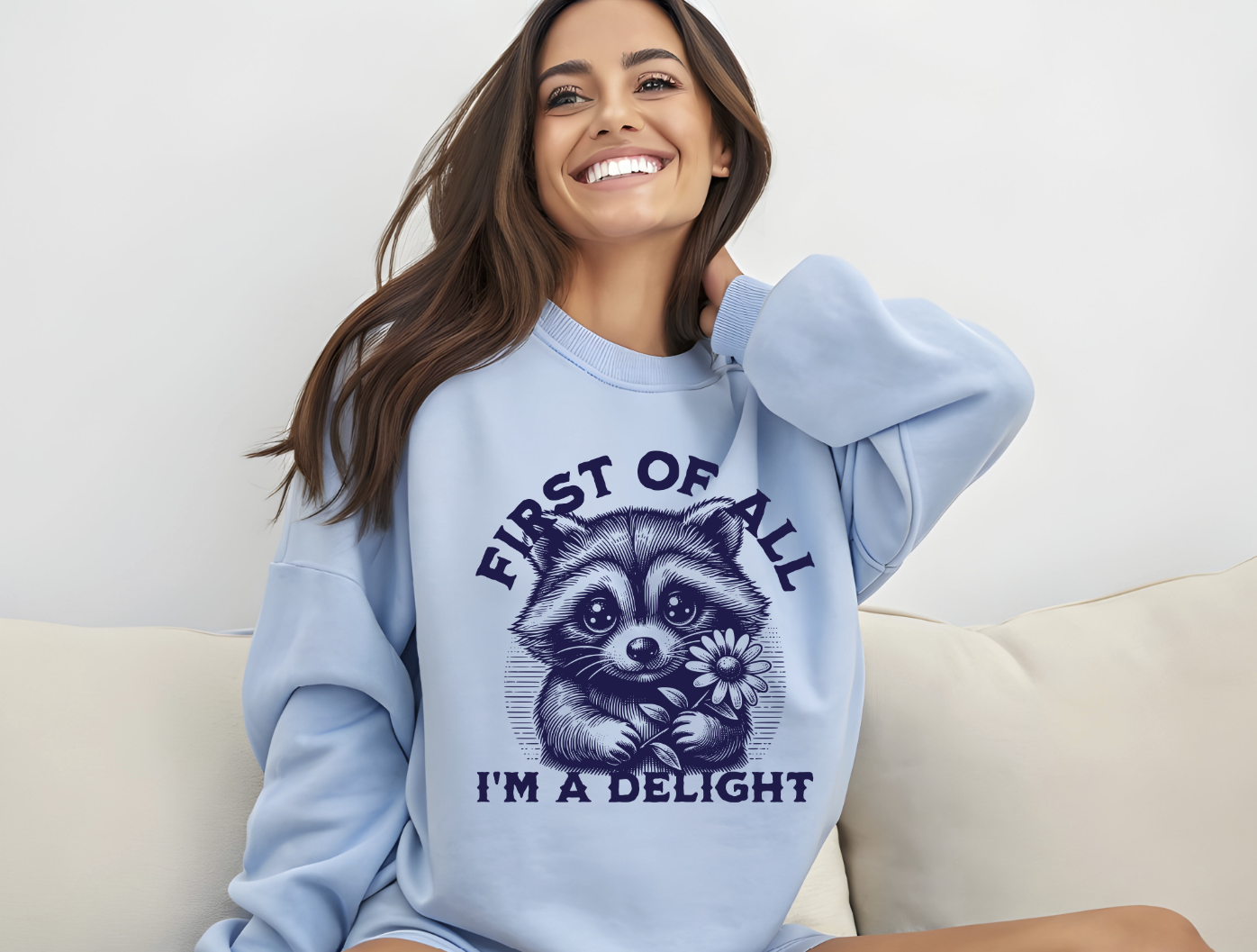 First of all, I am a delight cute racoon