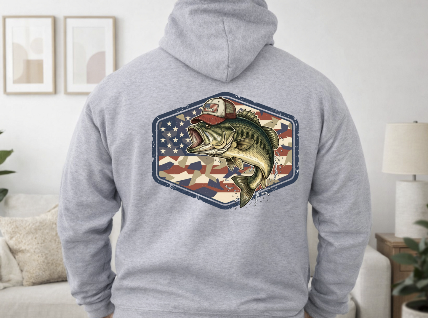Fishing and Camo DTF Transfer