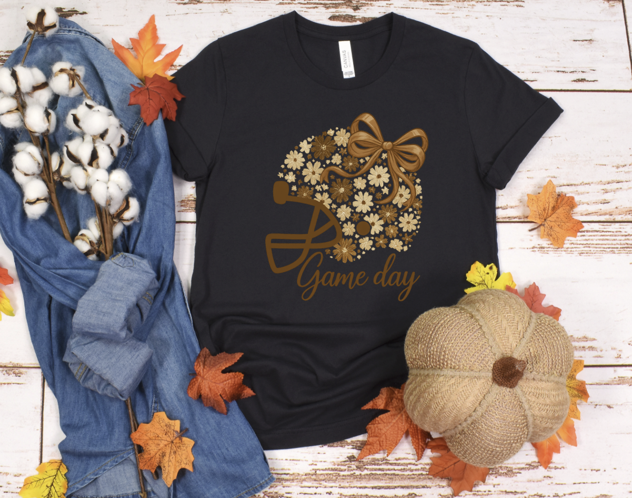 Floral Football Helmet