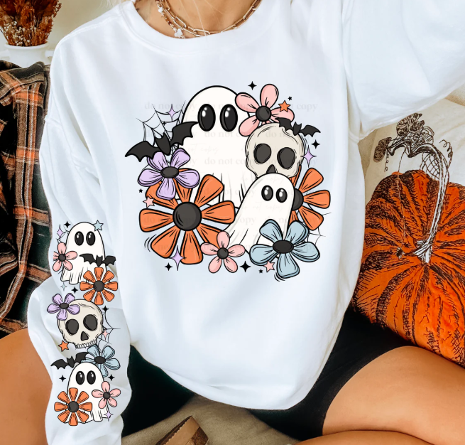 Floral Ghosts and Bats