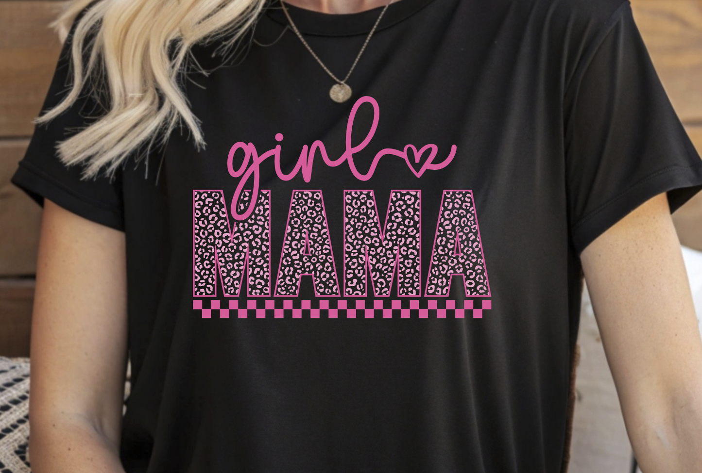 Girl Mama Leopard DTF Transfer