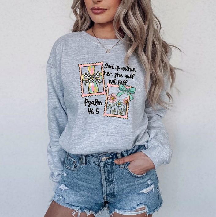 If God is within her, she will not fail