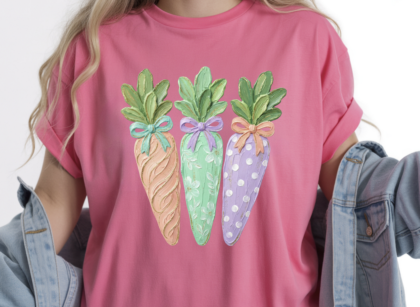 Hand Painted Easter DTF Transfer