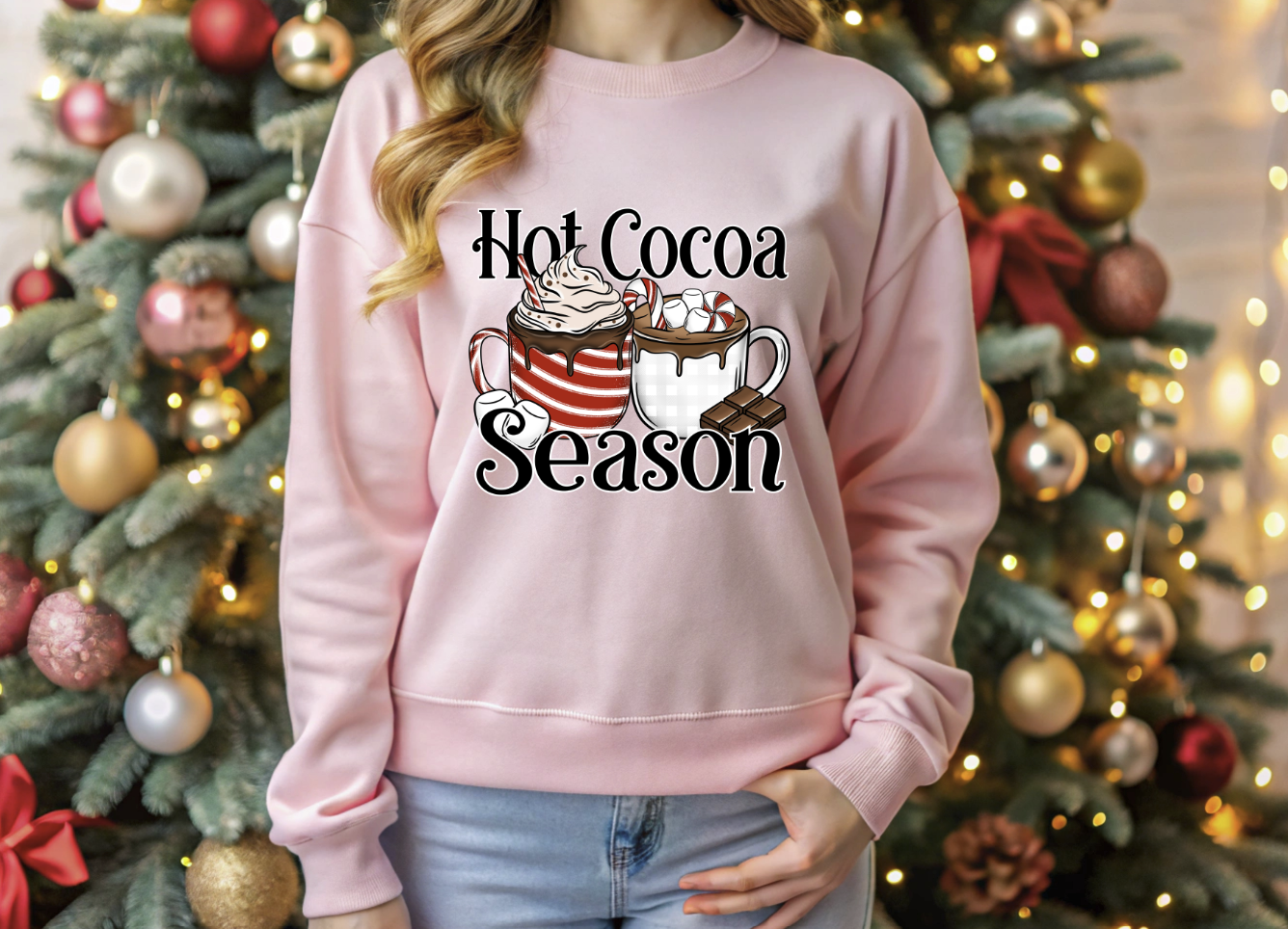 Hot Cocoa Season DTF Transfer