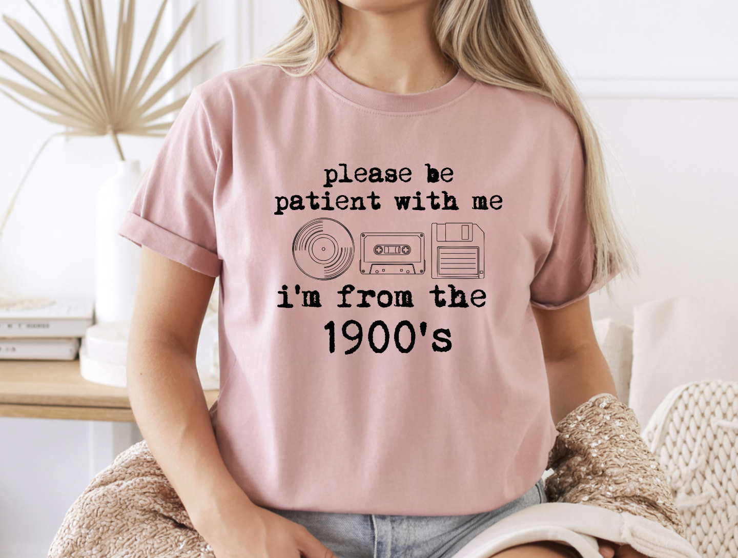 Be Patient with me, I am from the 1900s DTF Transfer