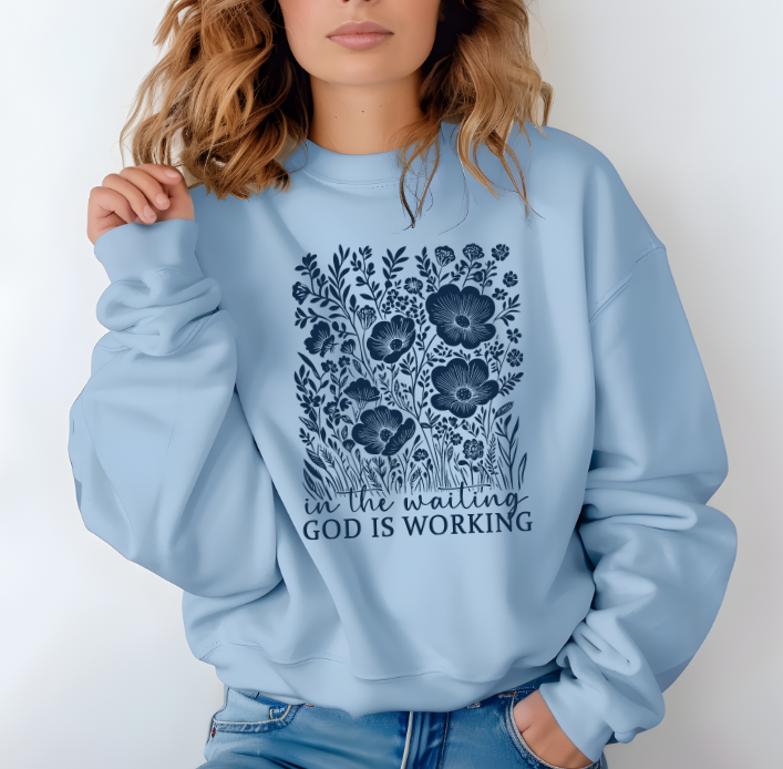 In the Waiting, God is Working Navy