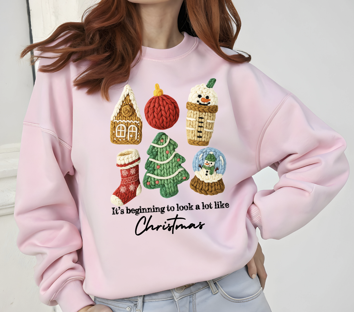 It's Beginning to Look a lot like Christmas DTF Transfer