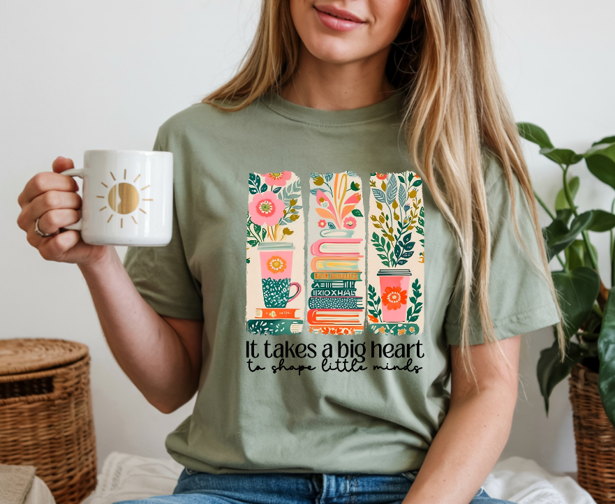 It takes a big heart to shape little minds