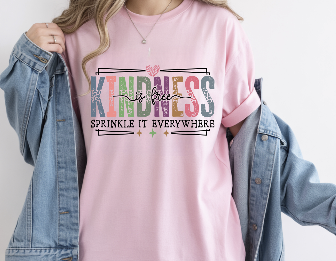 Kindness is Free DTF Transfer