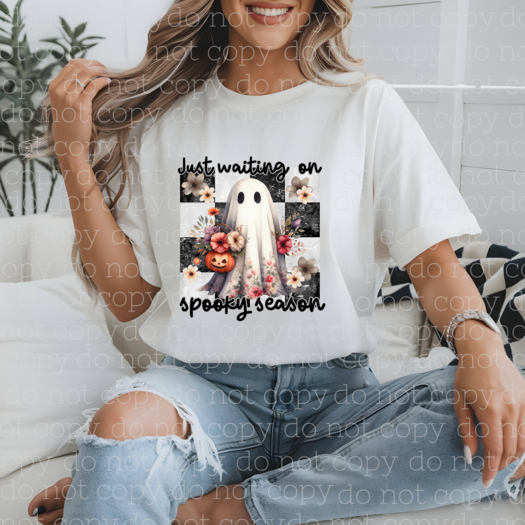 Just waiting on spooky season halloween ghost