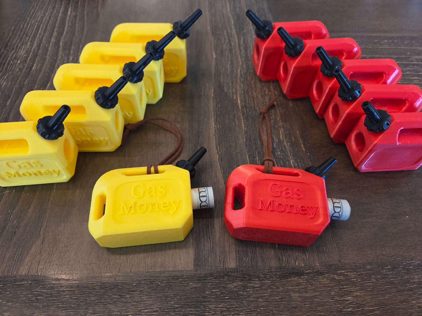 3d printed gas money ornament