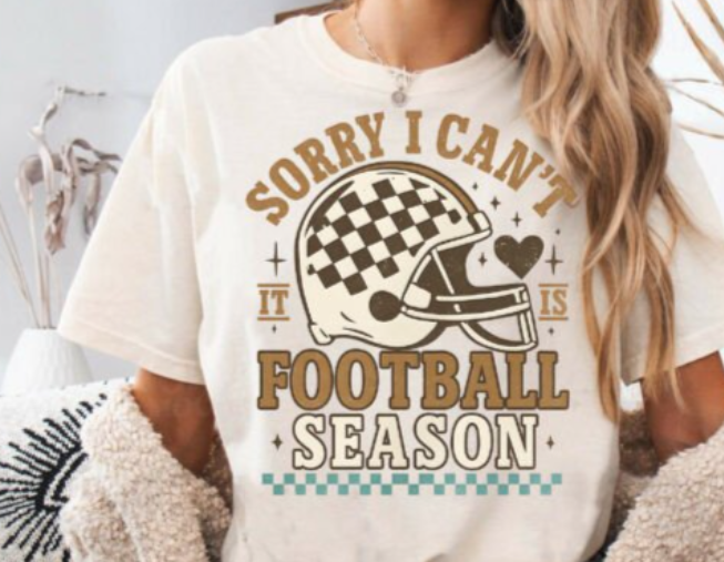 Sorry, Can't, It's football season