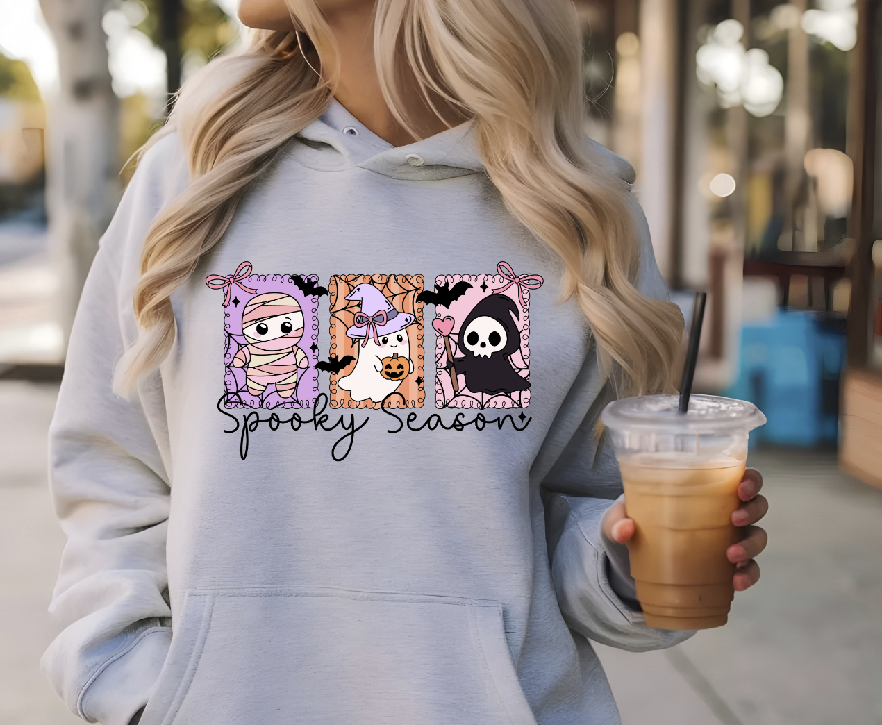 DTF transfer Spooky Season Preppy Halloween