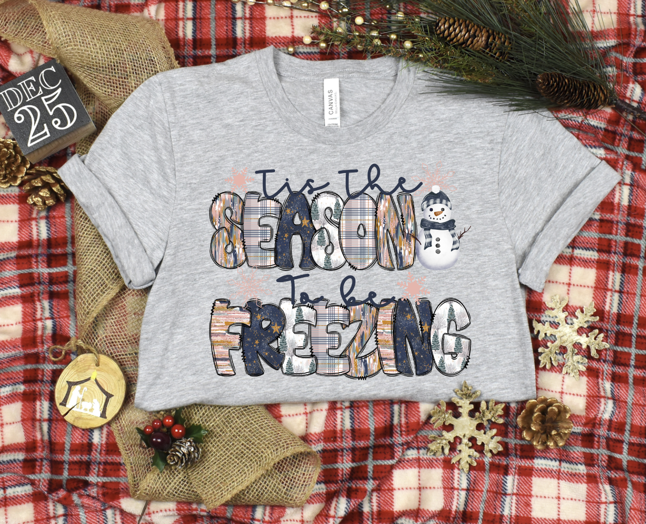 Tis the Season to be Freezing DTF Transfer