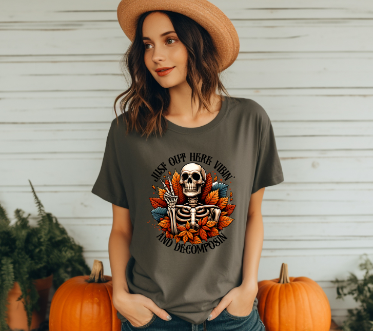 Just out here vibin and decomposin