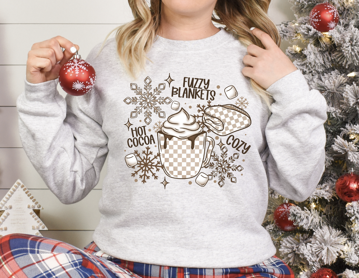 Winter things collage