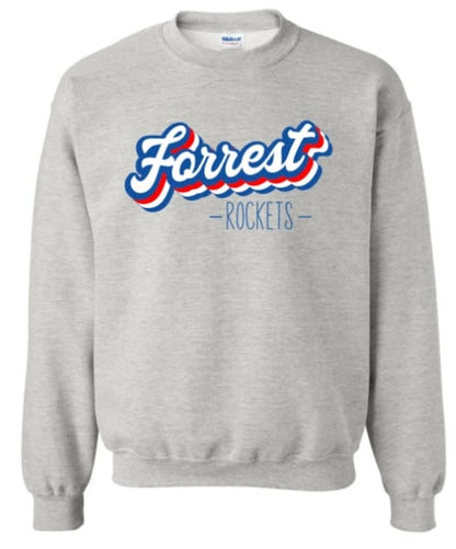 Forrest Rockets Retro Stacked