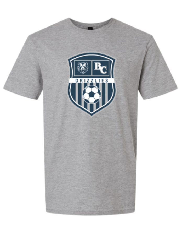 Grizzlies Soccer Shield Tshirt