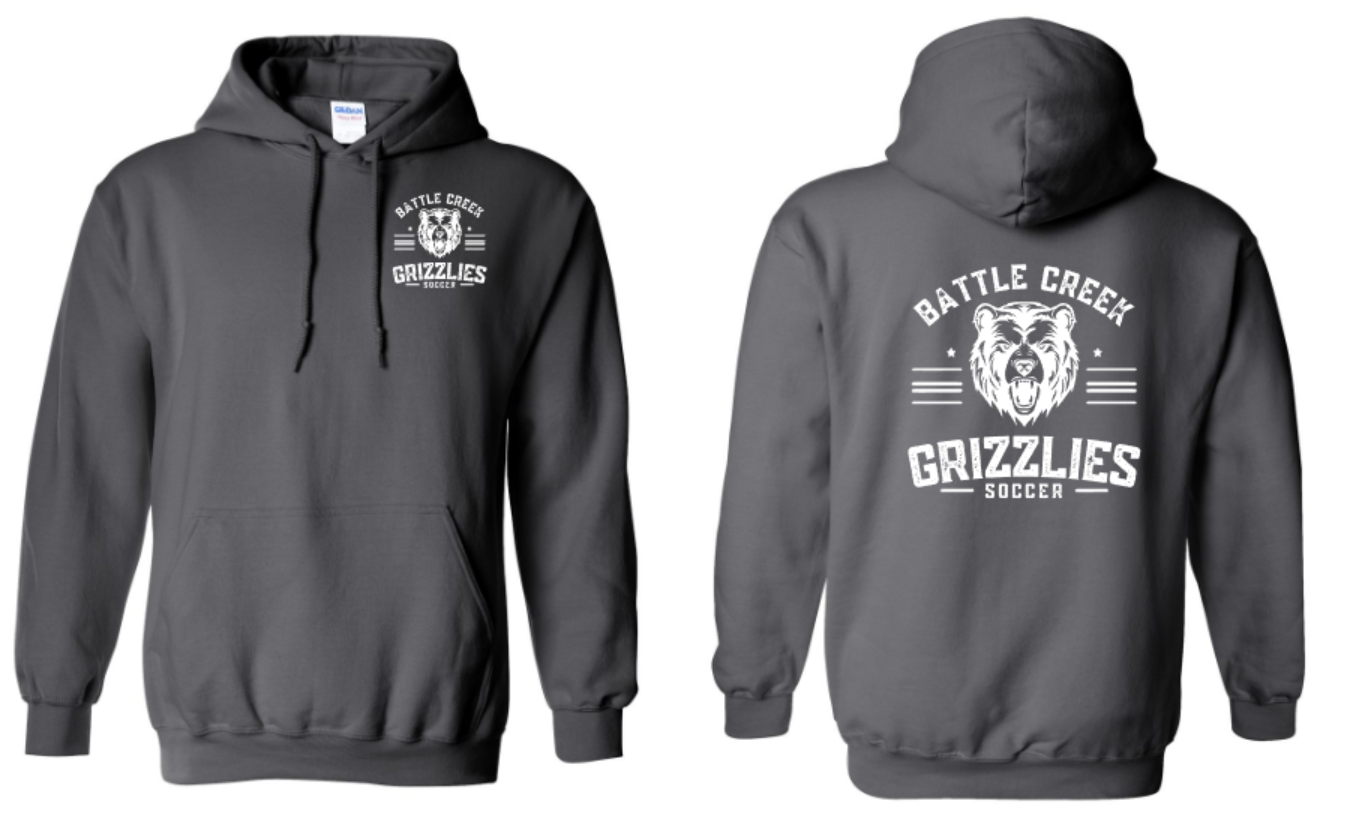 Grizzlies Soccer Gildan Hoodie