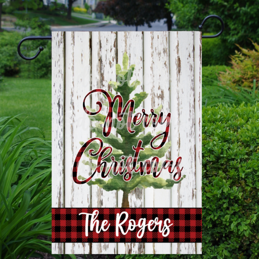 Merry Christmas Garden Flag