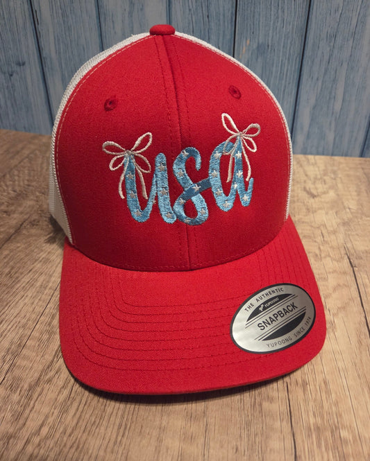 USA Embroidered Hat