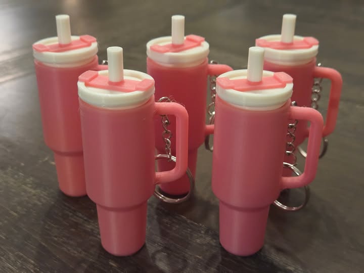 Mini Tumbler Key Chains