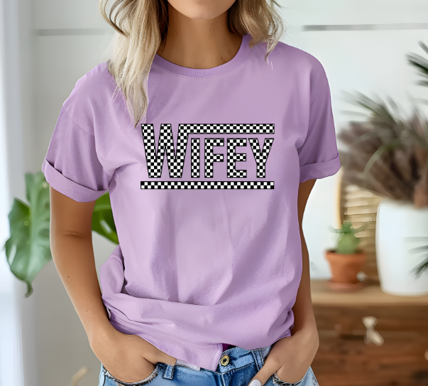 Wifey Checkered