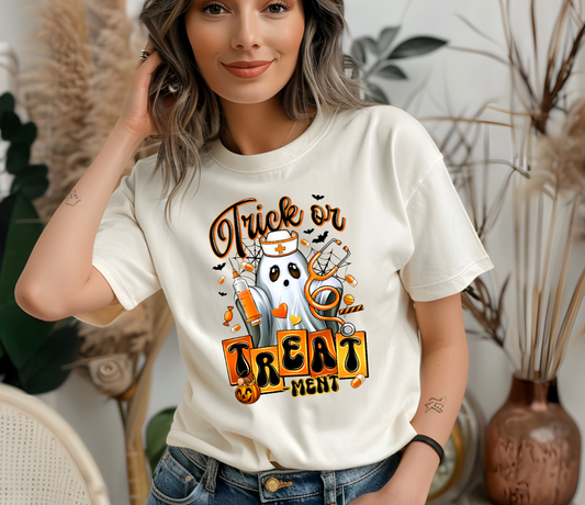 Trick or Treatment Nurse Pharmacy Tech Halloween