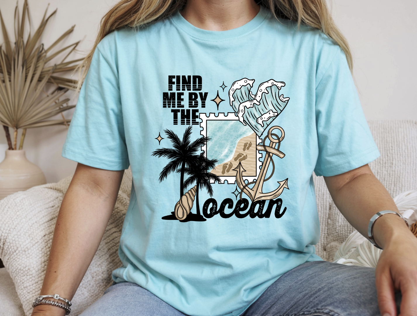 Find me By the Ocean DTF Transfer