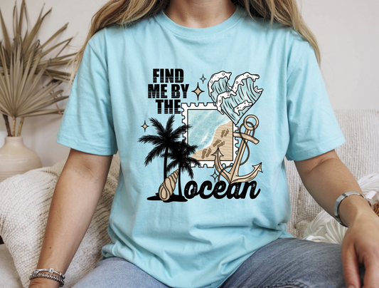 Find me By the Ocean DTF Transfer